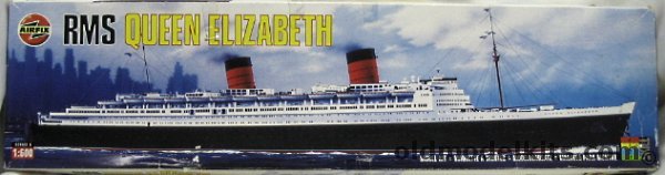 Airfix 1/600 RMS Queen Elizabeth, 06201 plastic model kit